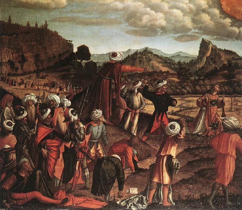 CARPACCIO, Vittore The Stoning of St Stephen g oil painting picture